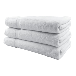 UNIVERSO ITALIA Asciugamano Viso Corpo 500 gr 100% Cotone Egiziano Spugna perfetti per Hotel SPA B&B Agriturismo 70x140