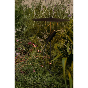 CLAP 512 Baliza negra 6W 3000K 38º con pantalla