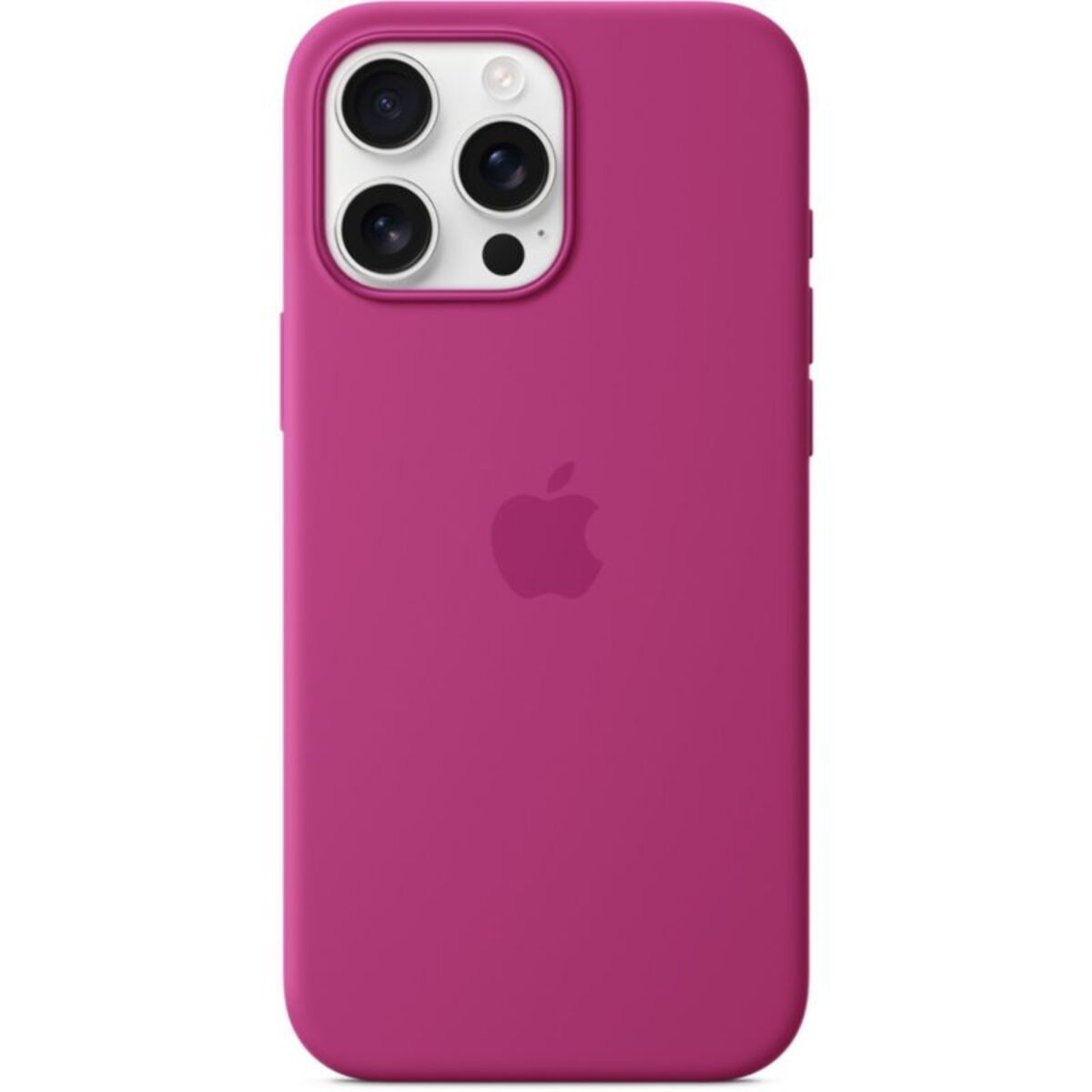 Coque APPLE iPhone 16 Pro Max Fuchsia MagSafe silic