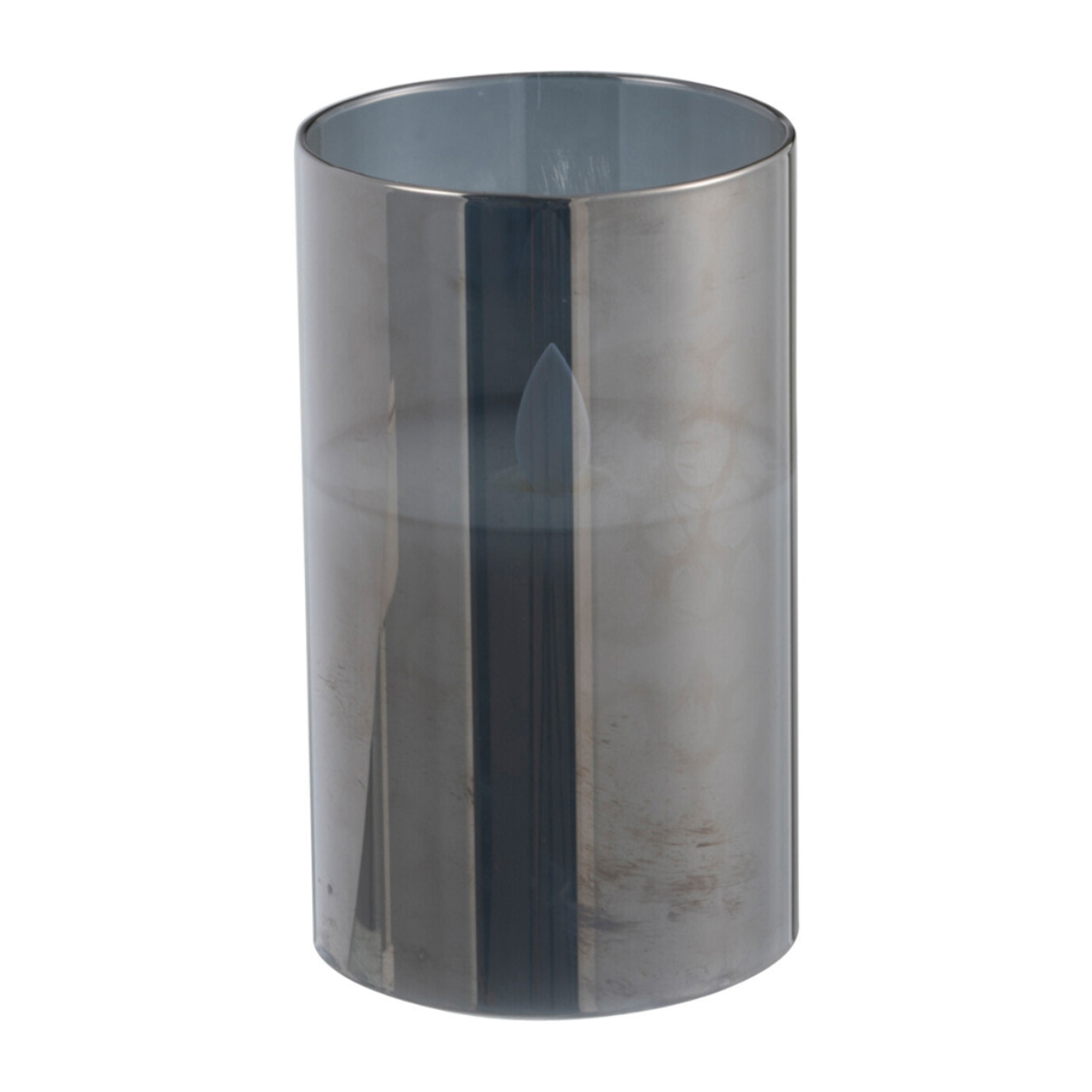 J-Line lampe Brillante - verre - gris - small - LED