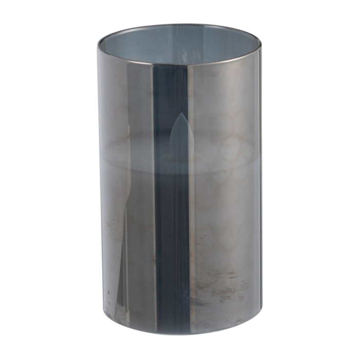 J-Line lampe Brillante - verre - gris - small - LED