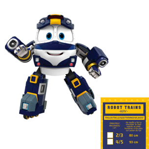 Kay Trenino Robot Trains Costume Baby Bianco Blu