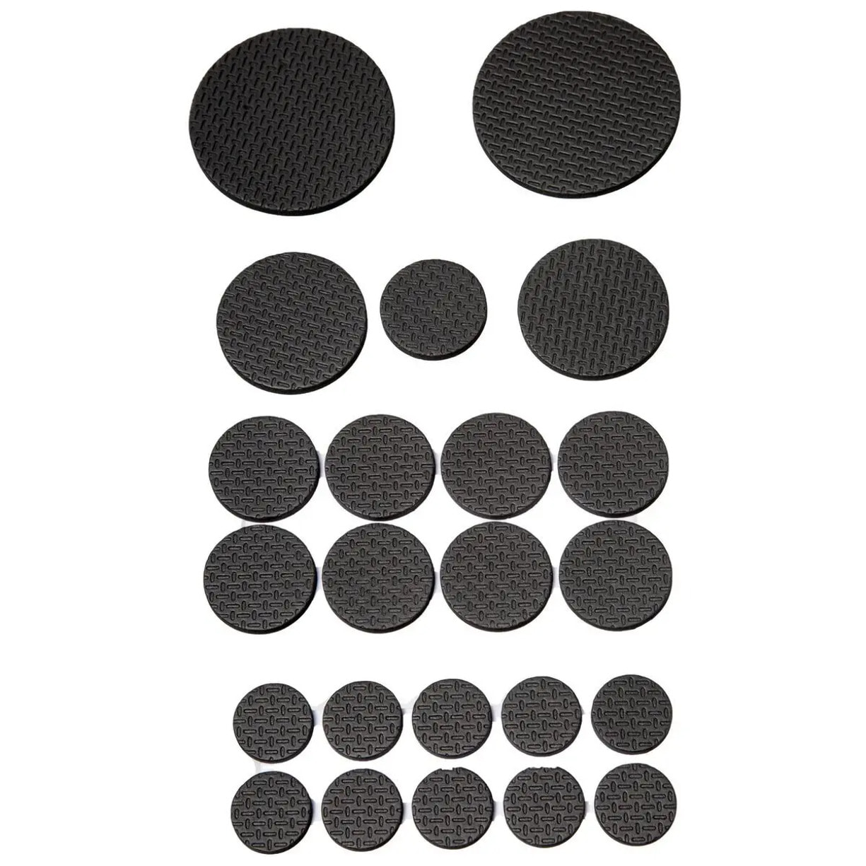 Lot de 50 patins de protection noir