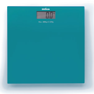 Pèse-personne digital Excelsa- Spa, Verre Bleu