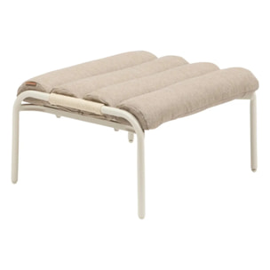 Fauteuil relax de jardin Solani argile