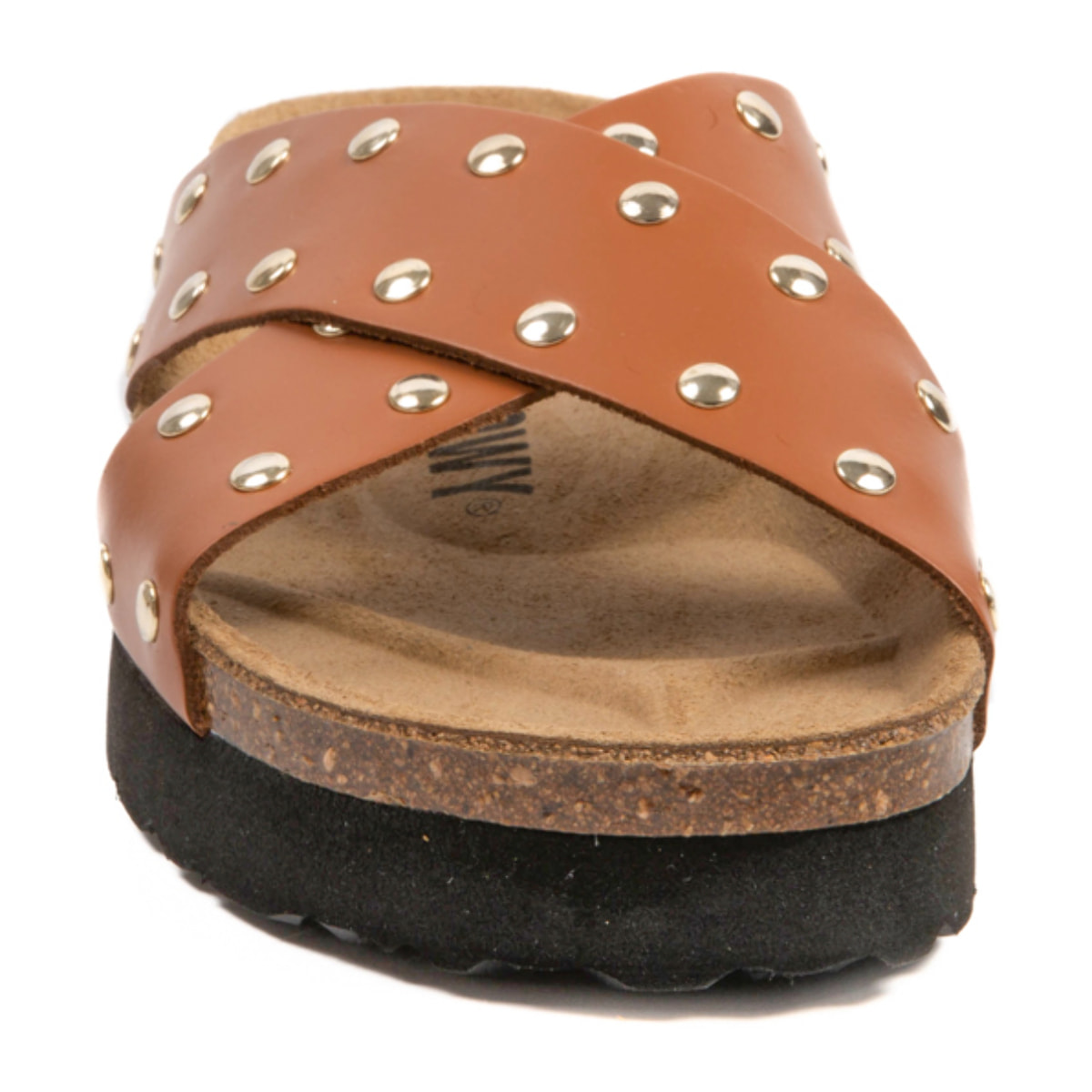 SANDALO CON ZEPPA BILLOWY MARRONE