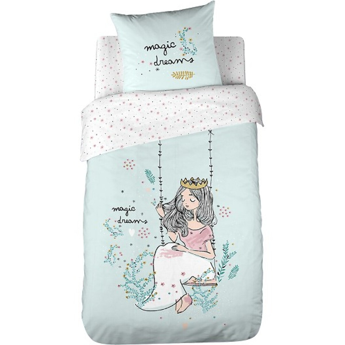 Parure de lit enfant 100% coton - Magic