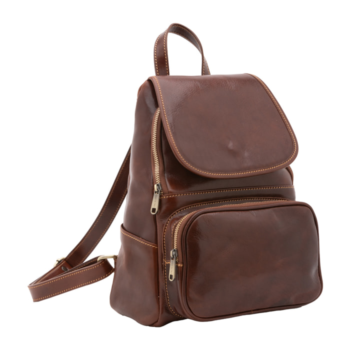 Borsa a spalla  da donna In Vera pelle Made in Italy 34x26x16 cm