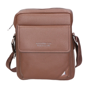 Borsa a tracolla uomo - Modello False - 100% pelle PU - 20.0 x 24.0 x 6.0 cm