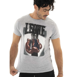 T-shirt da uomo maniche corte con stampa guantoni "Celebrated"