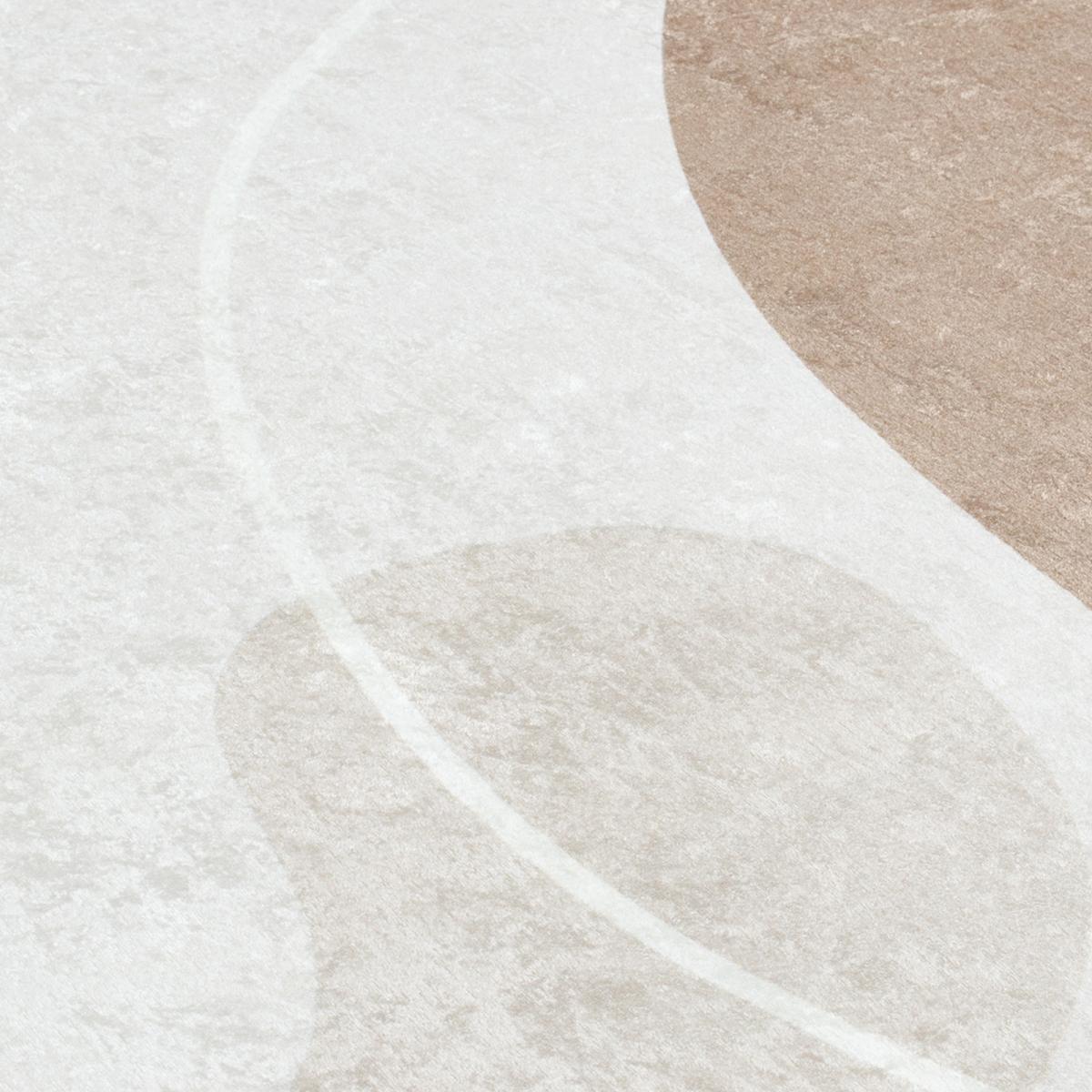 Tapis salon et chambre tissé motif abstrait MUPU