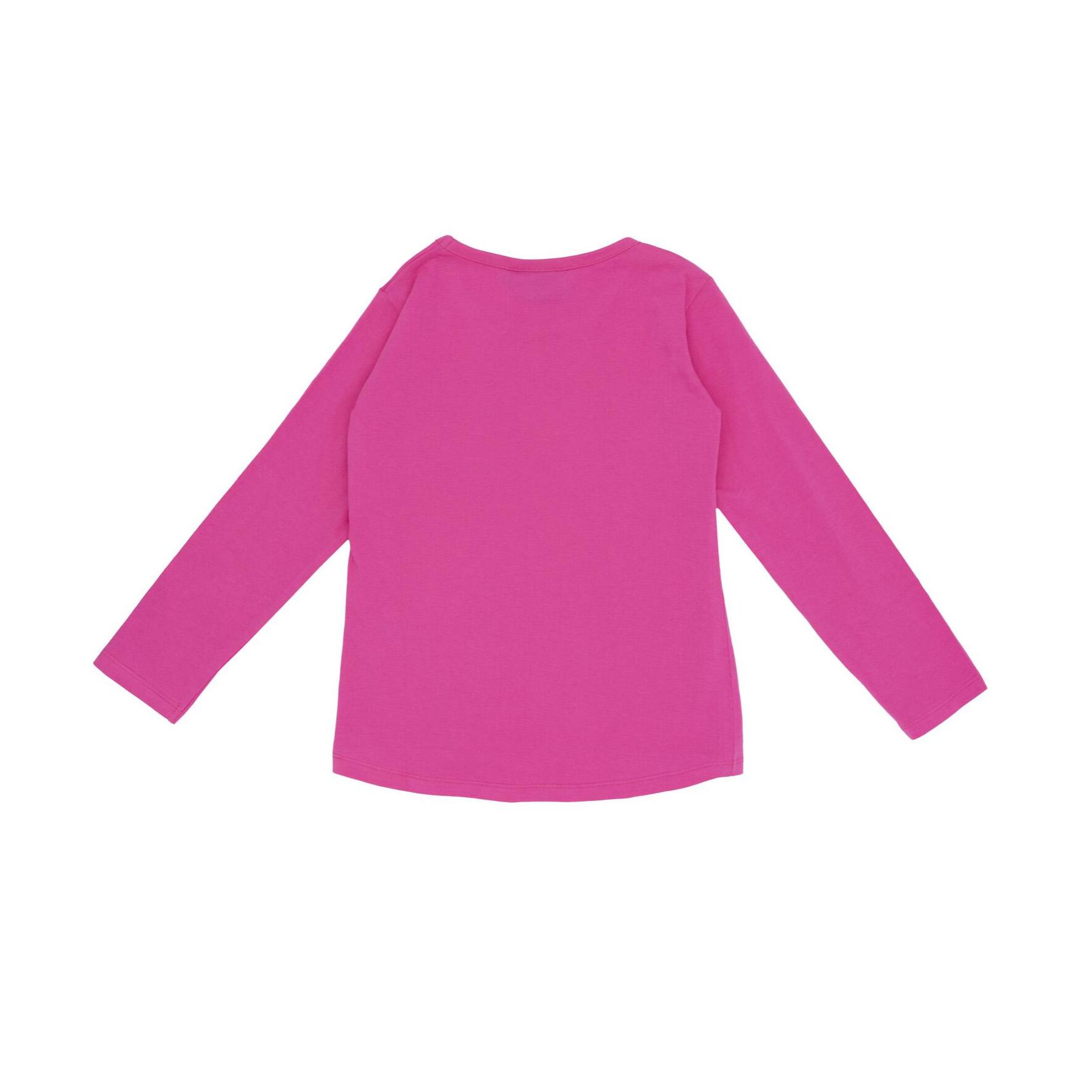Camiseta niña Leone manga larga Rosa Niña