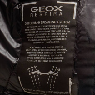 Abrigos Hombre de la marca GEOX  modelo M0421C T2552 M CLINTFORD MD PARKA AZUL