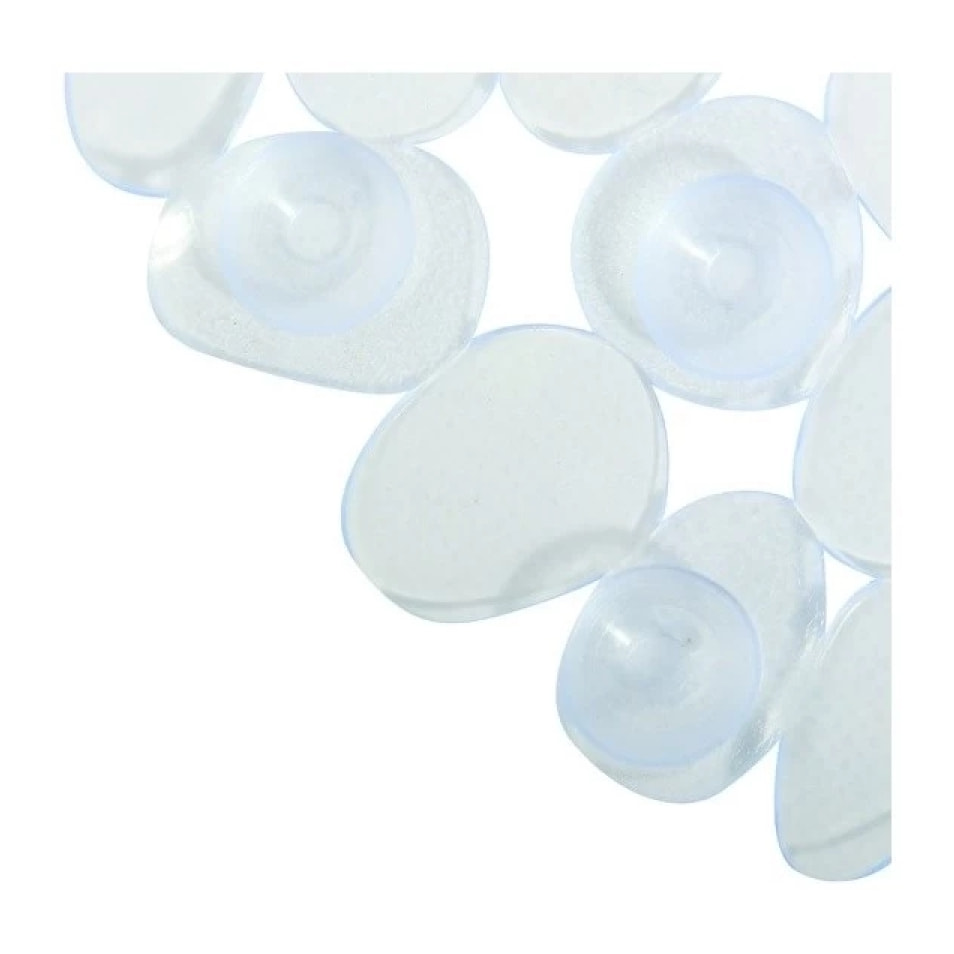 Tapis Fond de baignoire PVC GALETS Transparent MSV