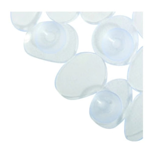Tapis Fond de baignoire PVC GALETS Transparent MSV