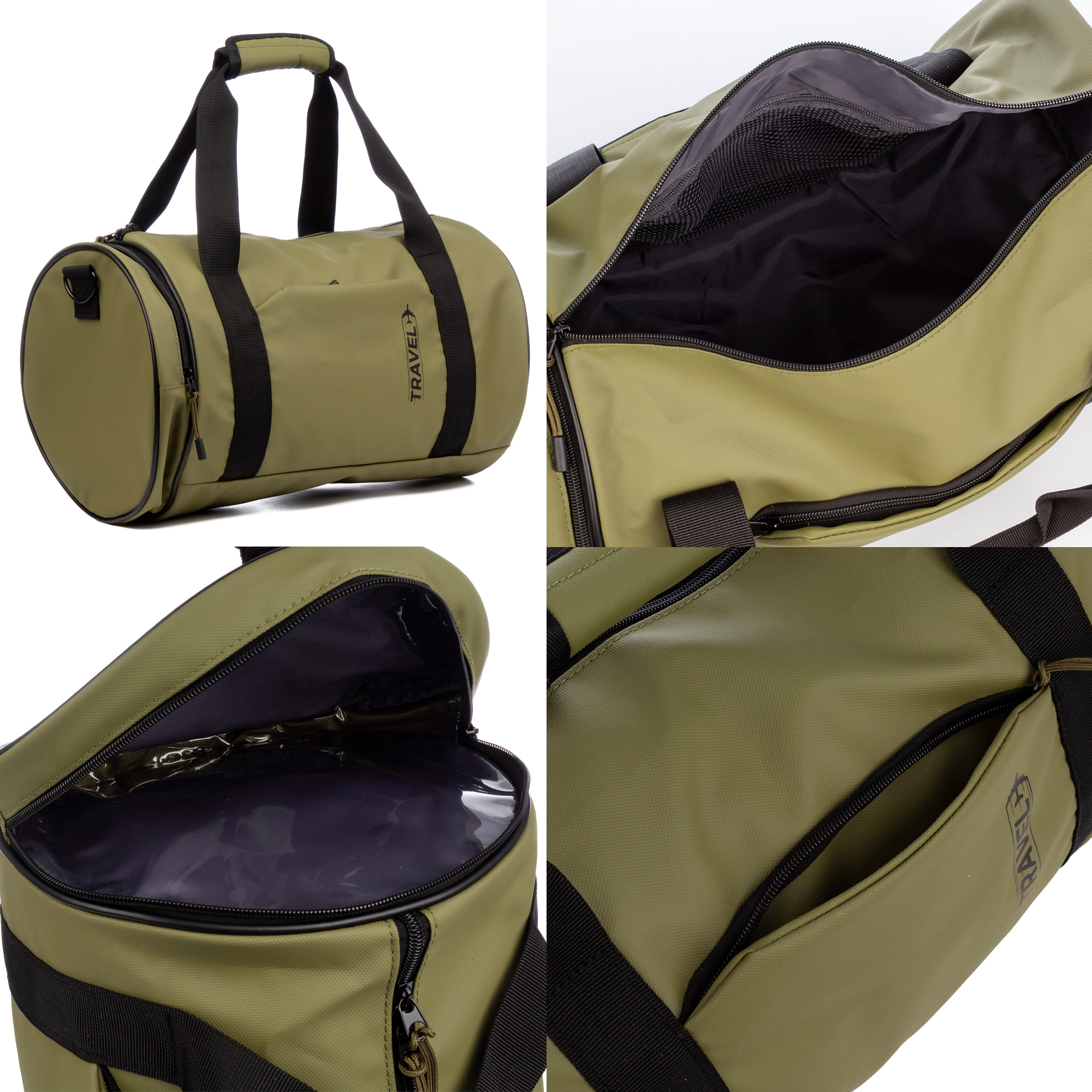 Juego de 3 maletas flexibles de tejido repelente al agua, reflectantes y de alta durabilidad.