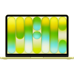 Ordinateur Apple MACBOOK Neo Puce A18 Pro CPU 6 / GPU 5 coeurs Mémoire RAM 8Go Stockage 512Go SSD Jaune agrume avec Touch ID