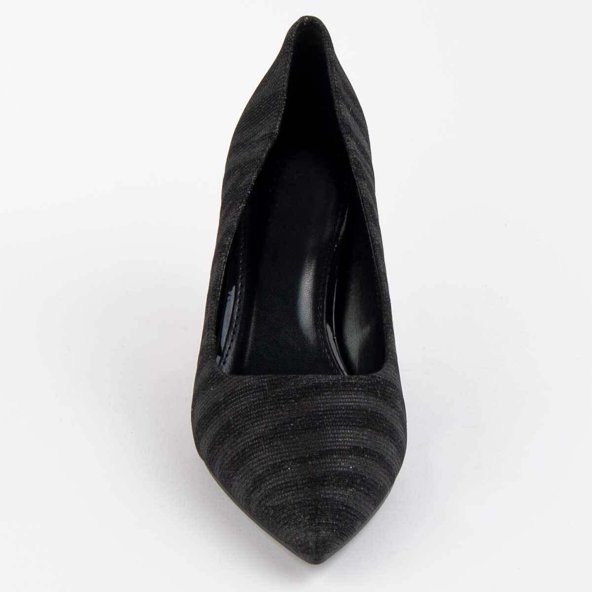 Zapato De Tacón - Negro - Altura: 8 Cm