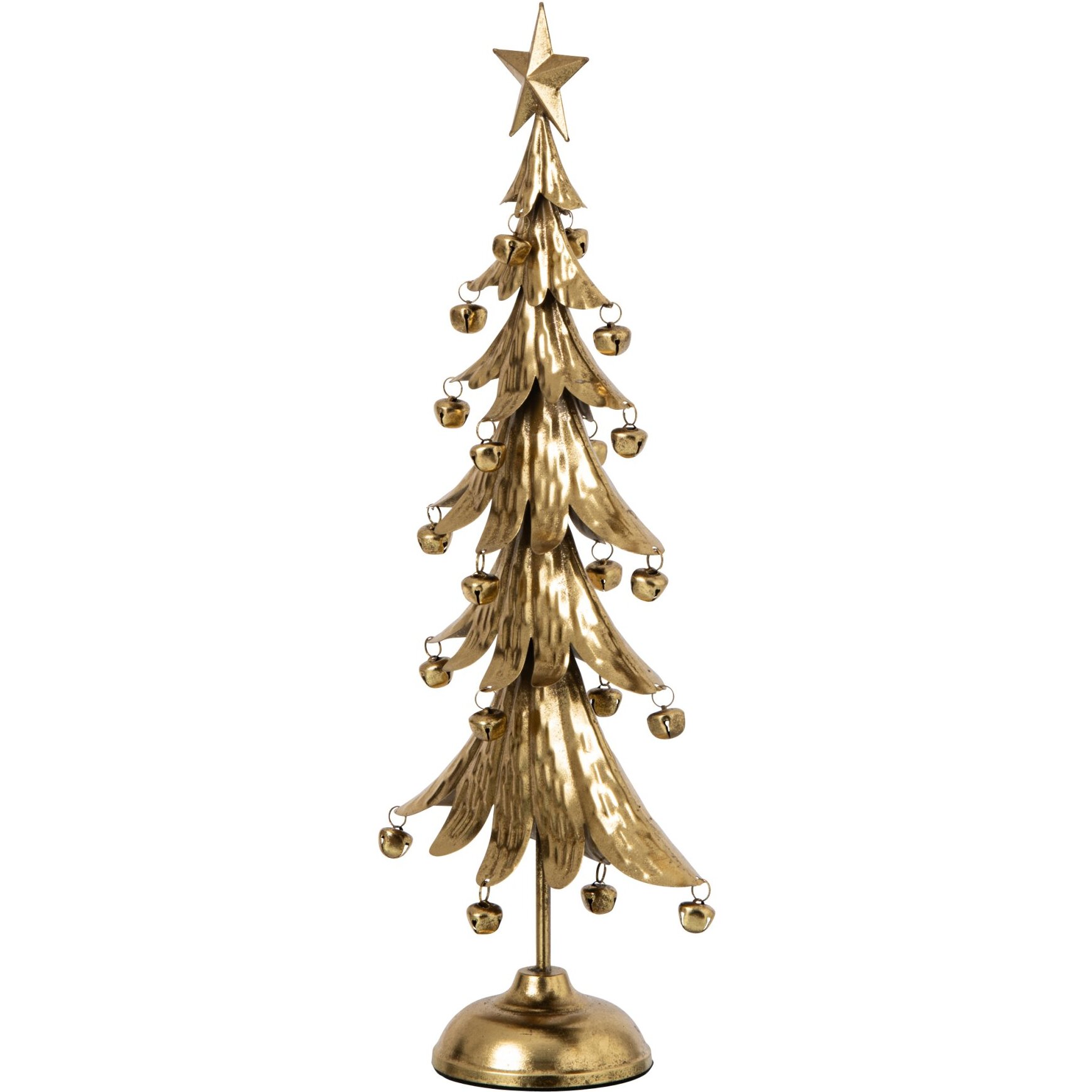 J-Line Sapin de Noël - fer - doré - small
