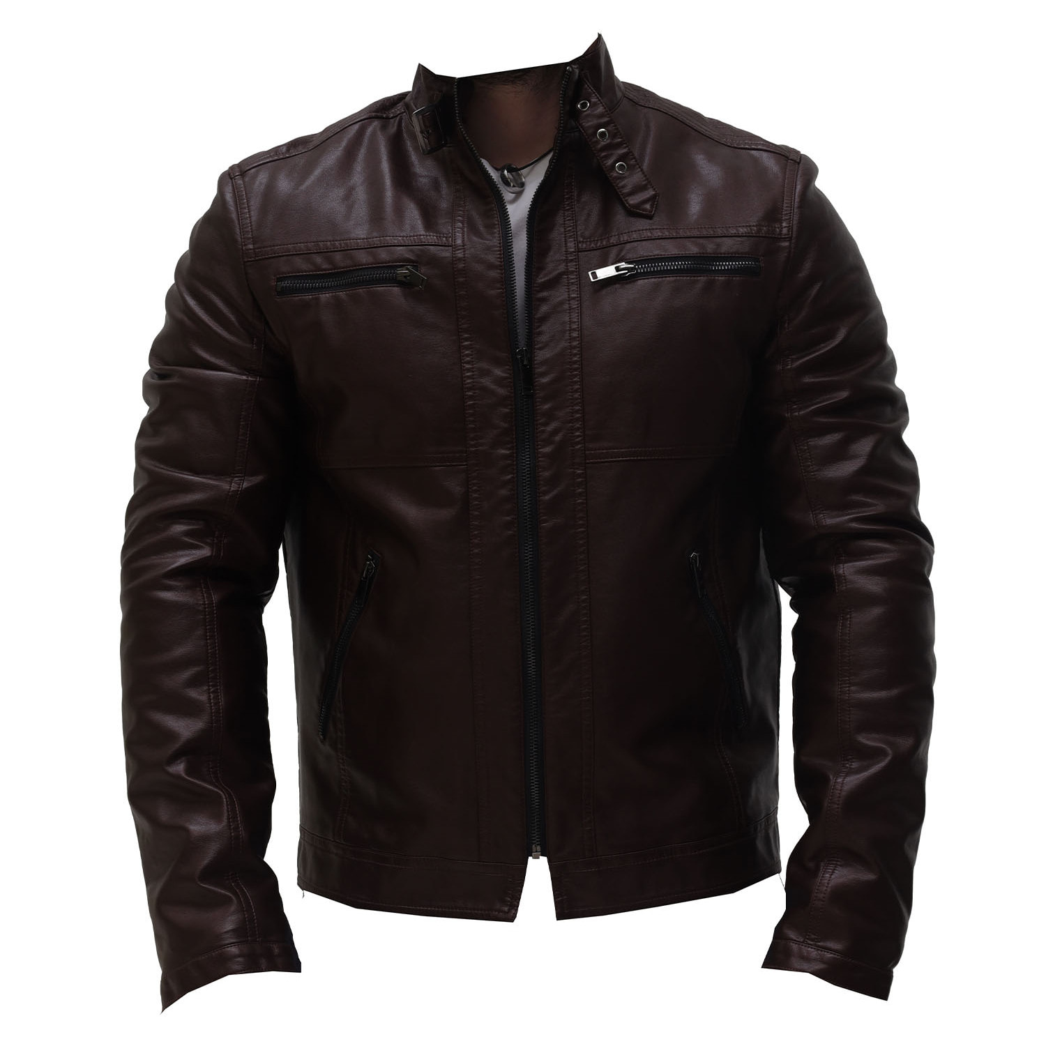 Giubbotto Adulto unisex Tata Italia Marrone