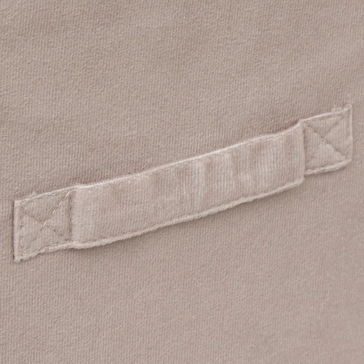 Panier velours 31x31cm "Mix N' Modul" lin