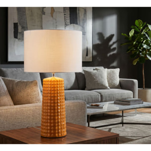 LAMPADA DA TAVOLO GLISS SENAPE CM Ø 30X52