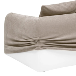 Canapé "Emile" 3 places beige