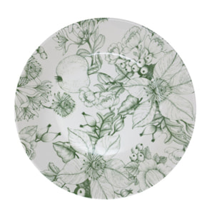 Insalatiera Jacquard in ceramica sottosmalto