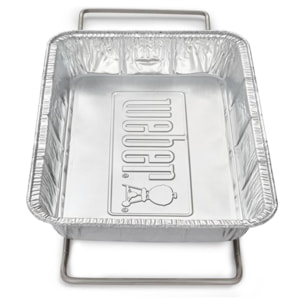 Barquette aluminium WEBER A EAU POUR SMOKEFIRE
