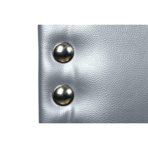 Cabecero Lirio Polipiel Plata 90