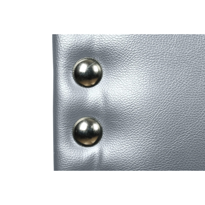 Cabecero Lirio Polipiel Plata 90