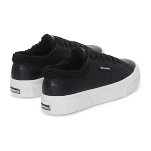 Superga - Zapatos de mujer Mujer Negro - 2740 PLATFORM VEGAN MATERIAL