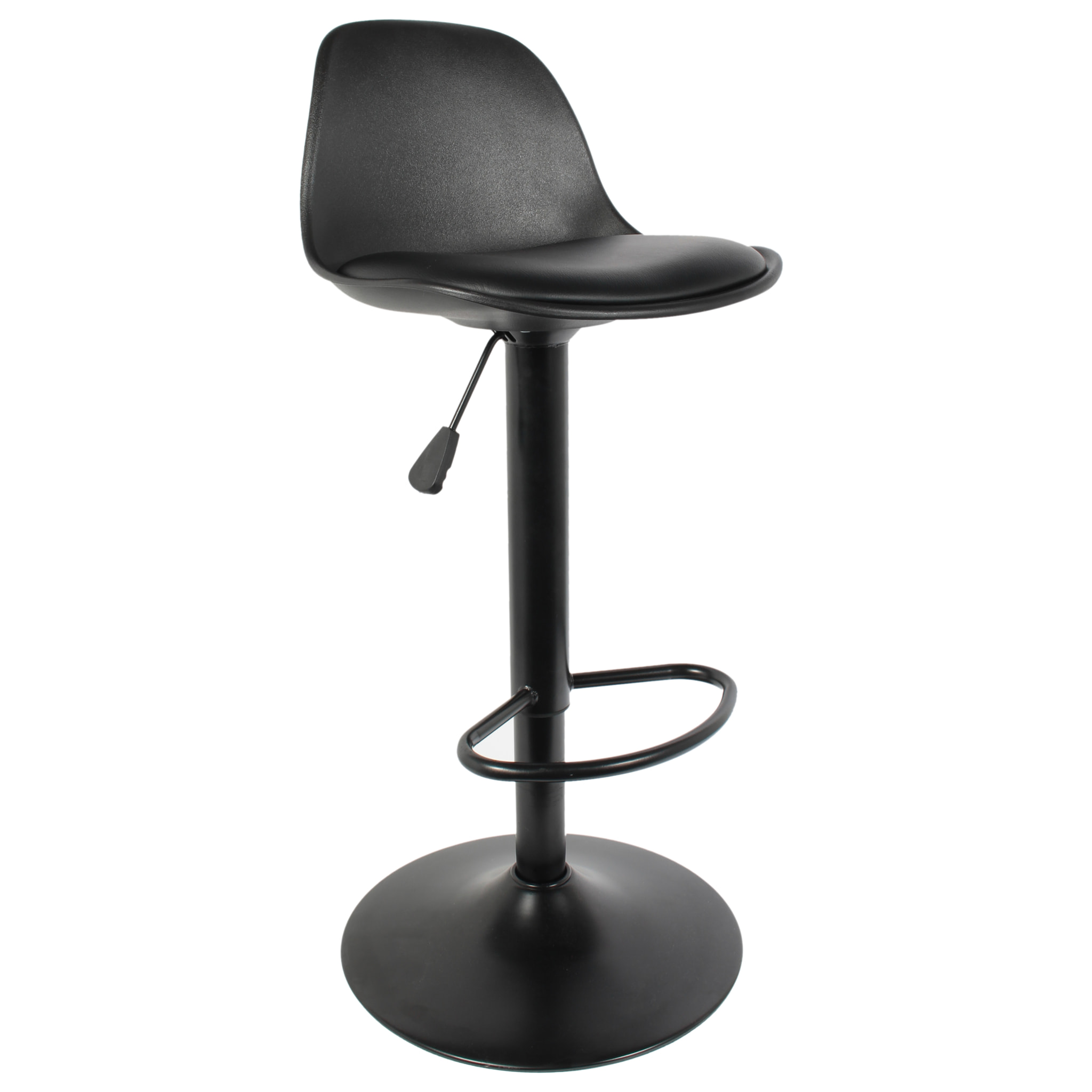 Tabouret De Bar Isak Noir - Lot De 2
