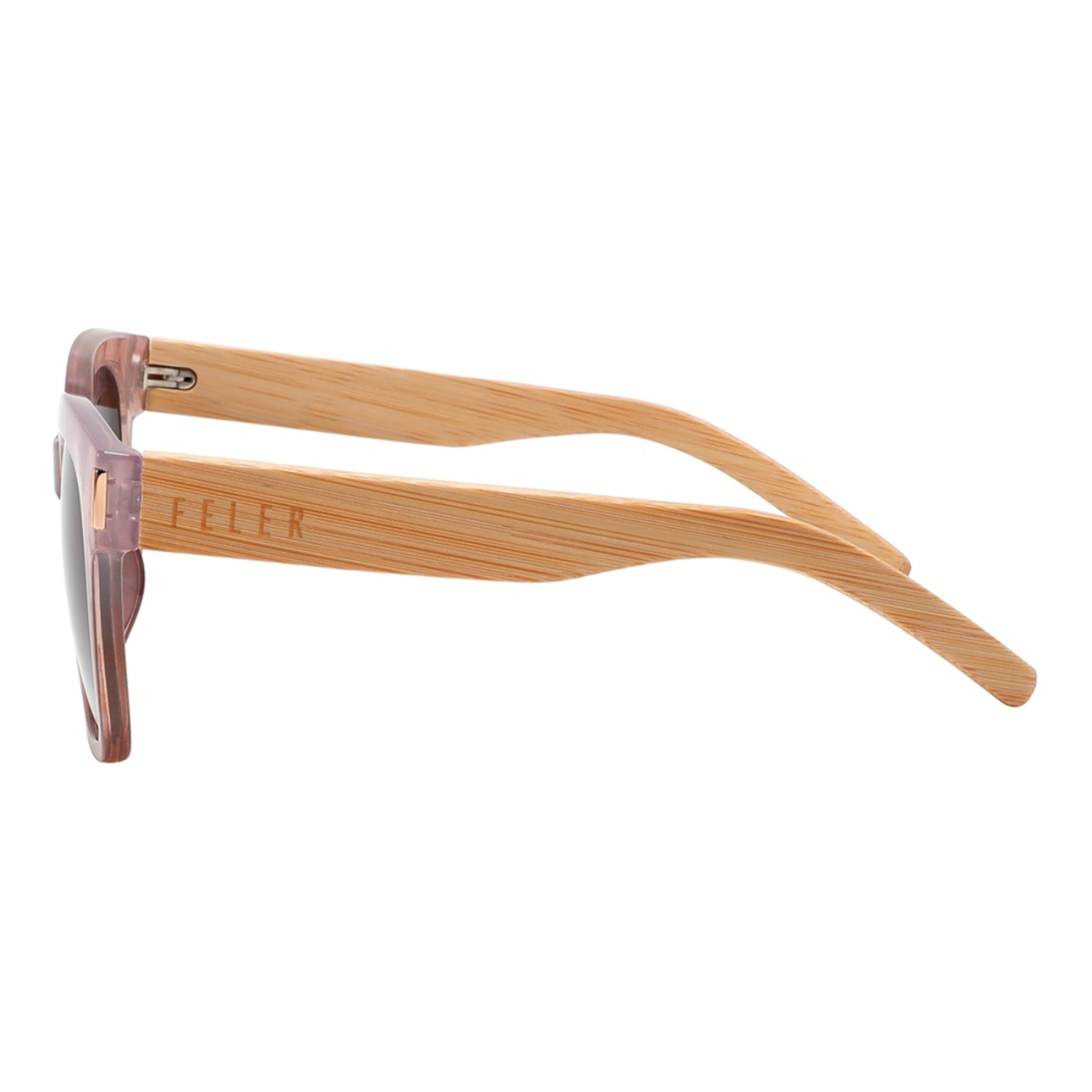 Gafas de Sol Feler 1073-11 Polarizadas de Madera Mujer 53 mm