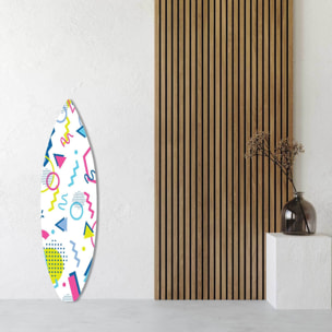 Planche de surf décorative candy 80's Tableau alu Dibond