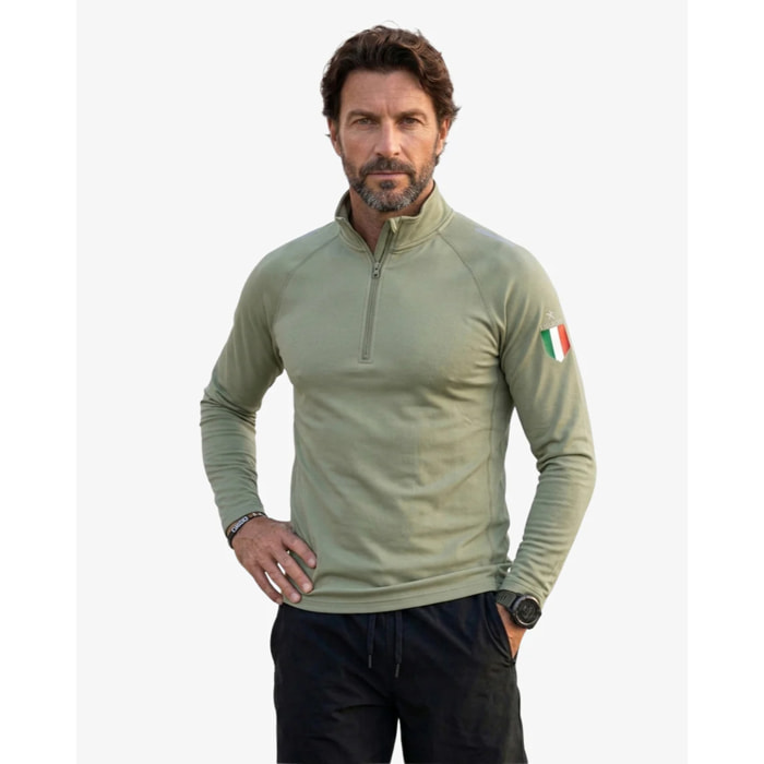 Felpa Esercito sport a maniche lunghe militare uomo