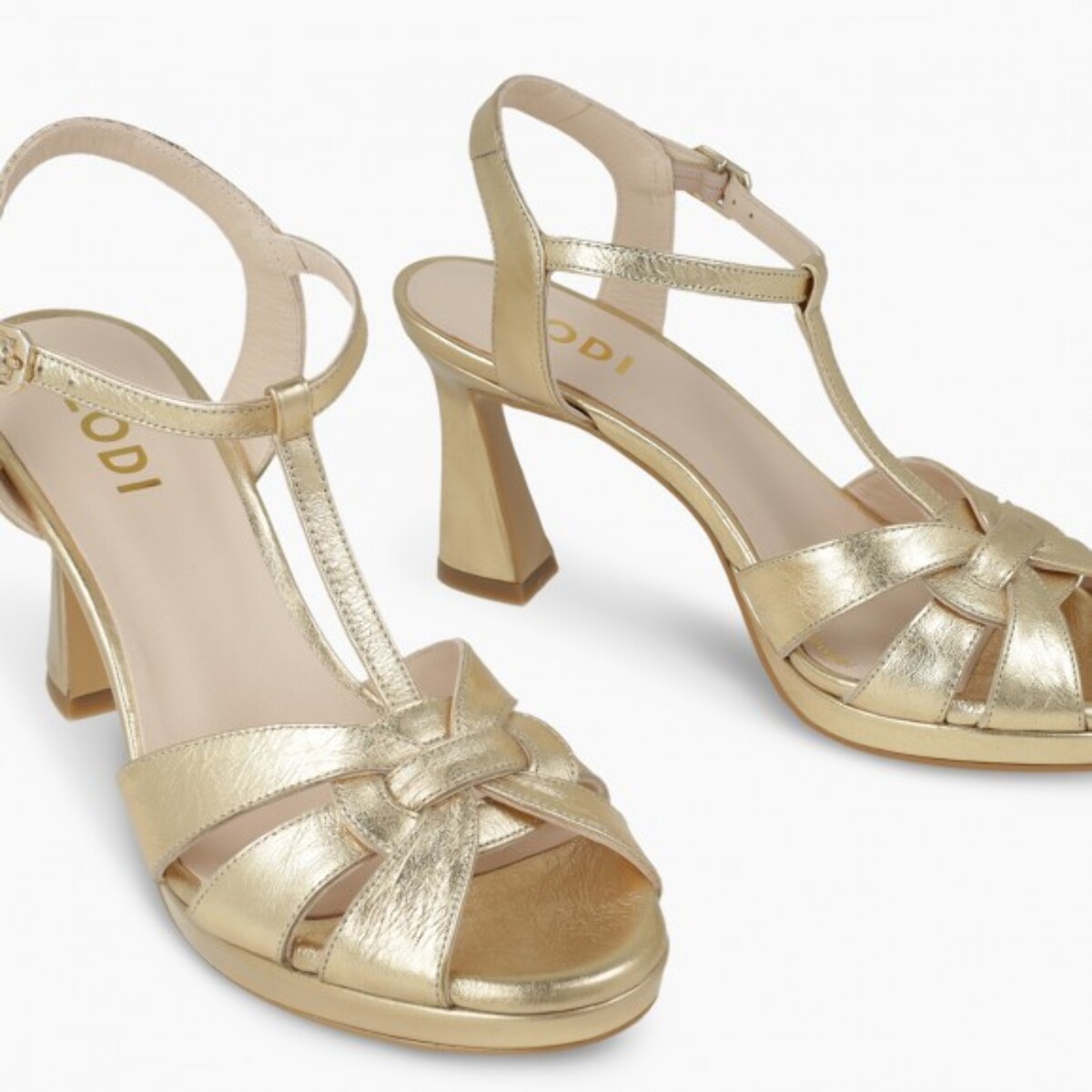 SANDALIAS DORADAS LITREN