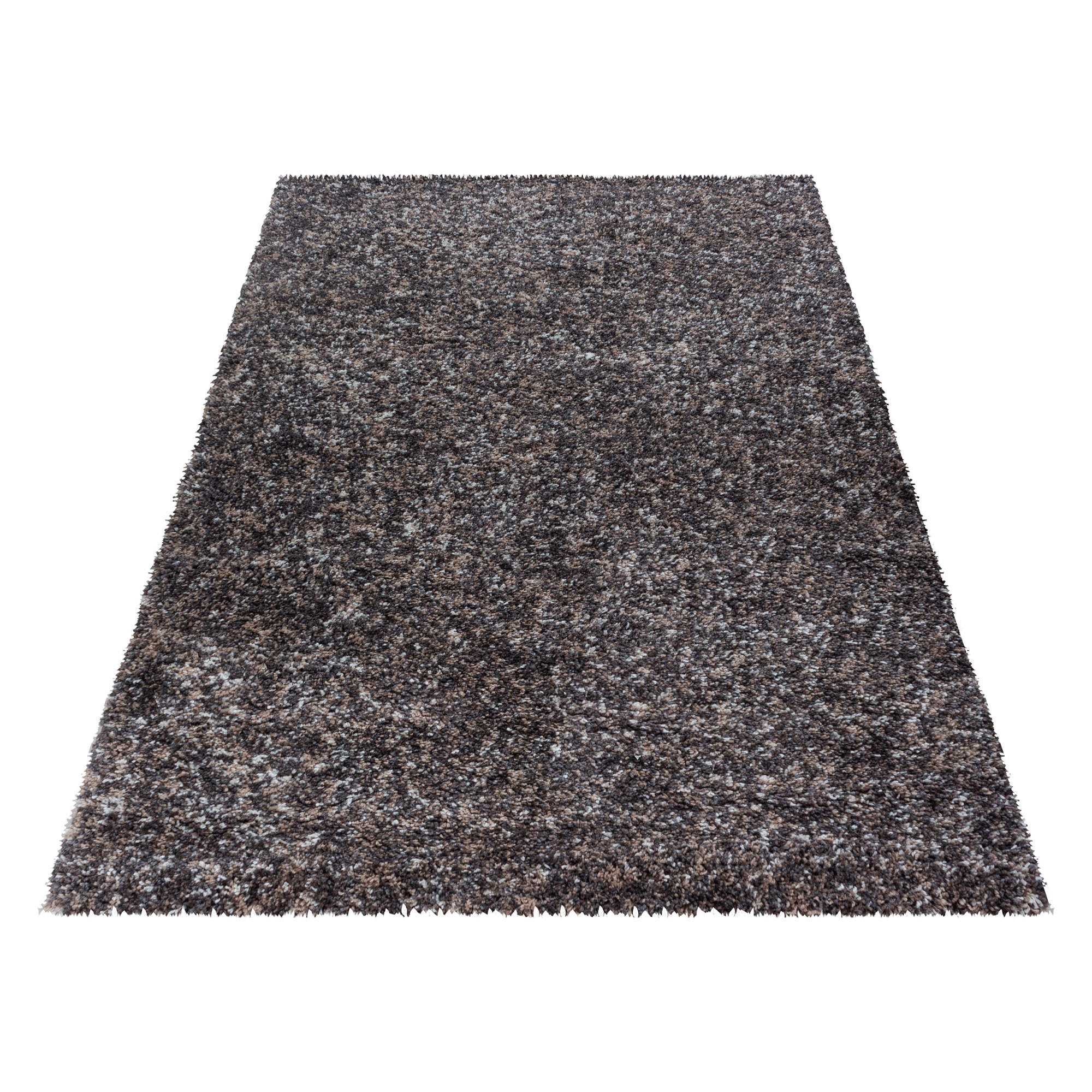 ENJOY - Tapis shaggy à poils longs taupe