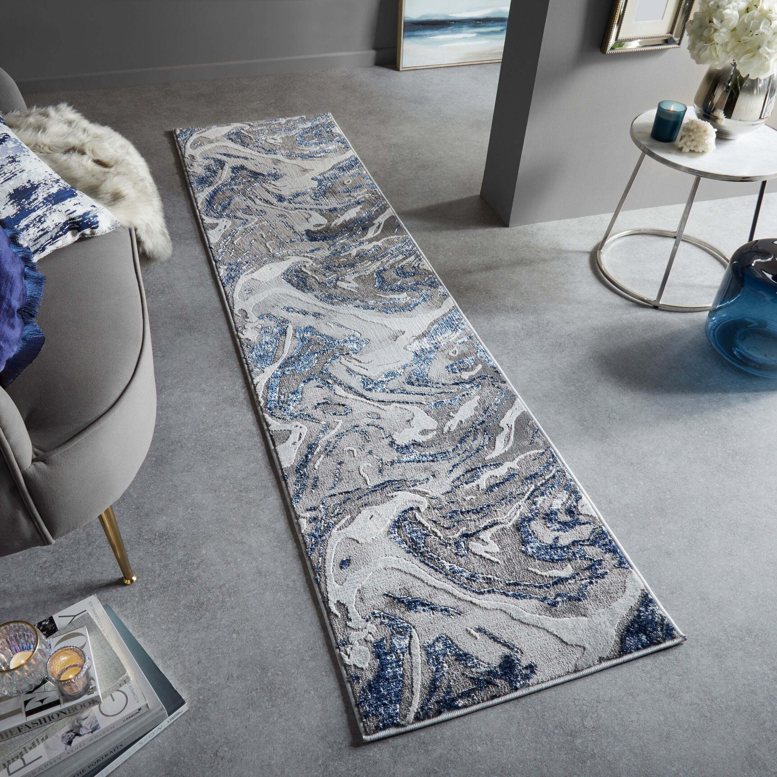 Tapis de couloir MARBRE