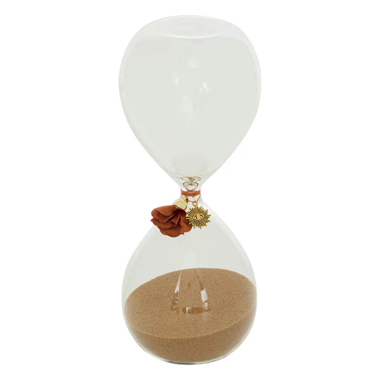 Sablier Belli H.20cm verre assorti