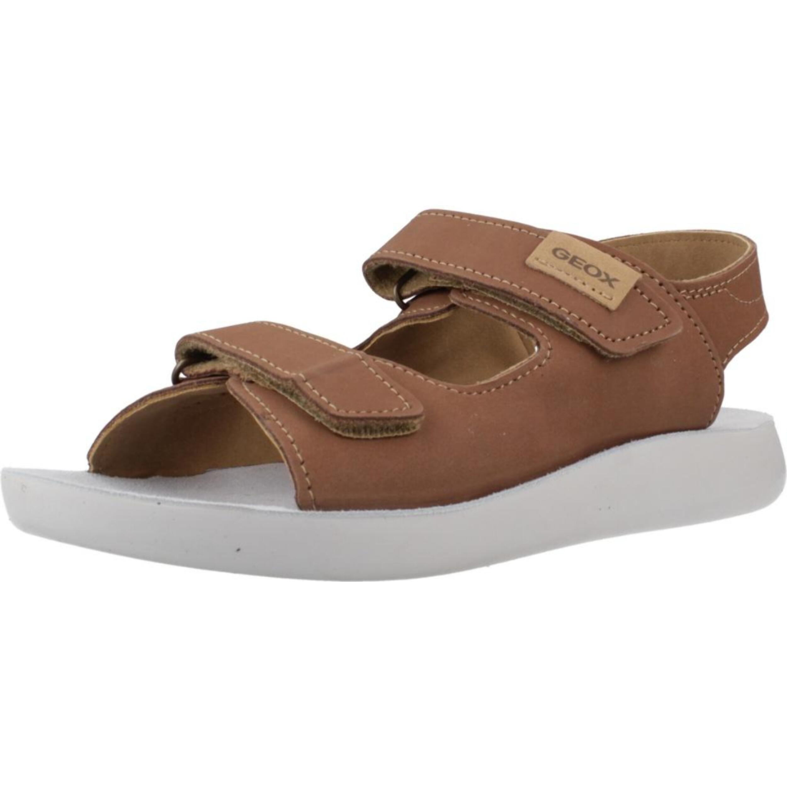 Sandalias Niño de la marca GEOX  modelo J SANDAL LIGHTFLOPPY MARRON