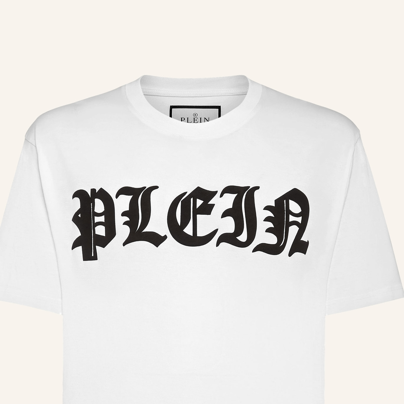 PHILIPP PLEIN Camiseta de cuello redondo y manga corta GOTHIC PLEIN