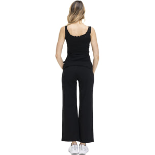 Camiseta de tirantes para mujer Tonos tierra