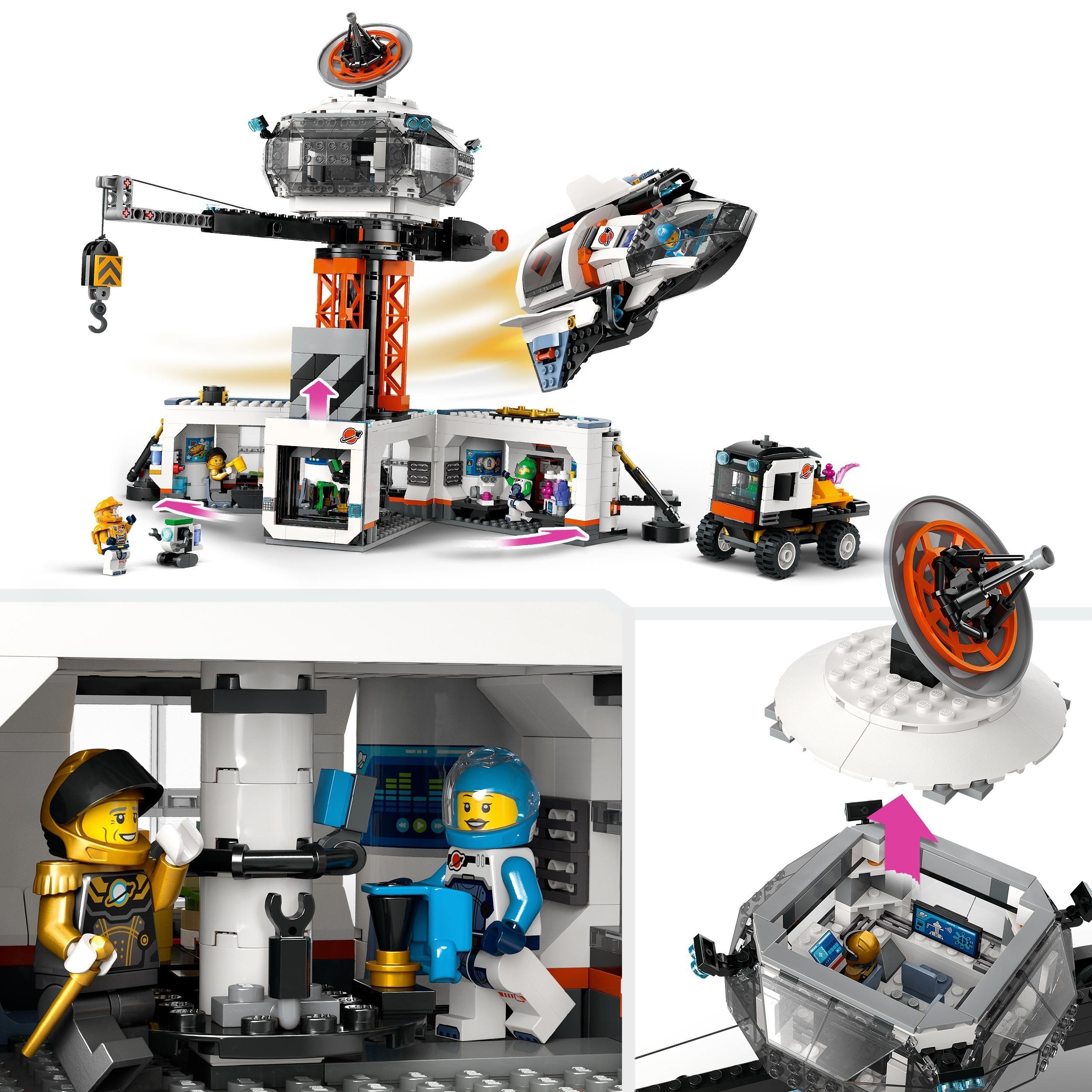 LEGO CITY 60434 - BASE SPAZIALE E PIATTAFORMA DI LANCIO