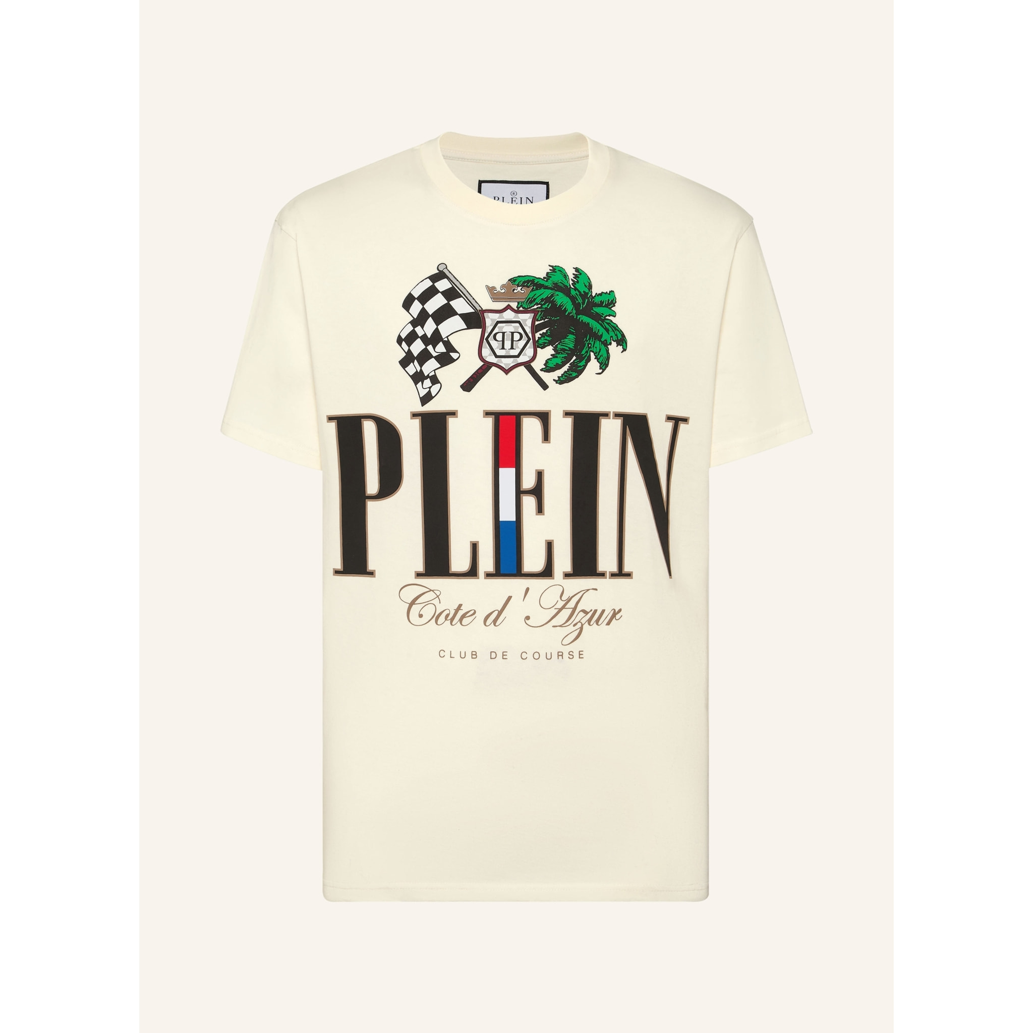 PHILIPP PLEIN Camiseta Cuello Redondo D AZUR