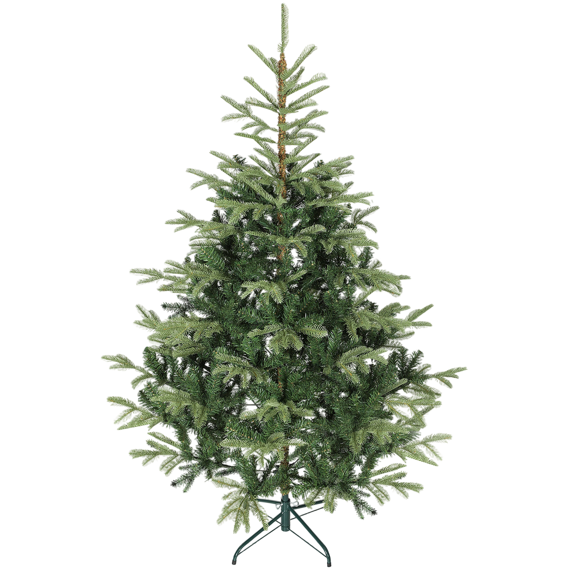 Árbol de Navidad Artificial 180 cm, Árbol de Navidad con 772 Ramas Densas y Soporte Metálico Plegable, Fácil Montaje, para Salón, Interior, Verde