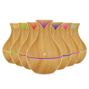 Umidificatore da 130ml con luci Led RGB.