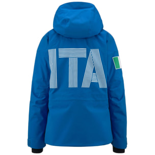 Kappa - Giacche Donna Blu - 6Cento 604F Ita
