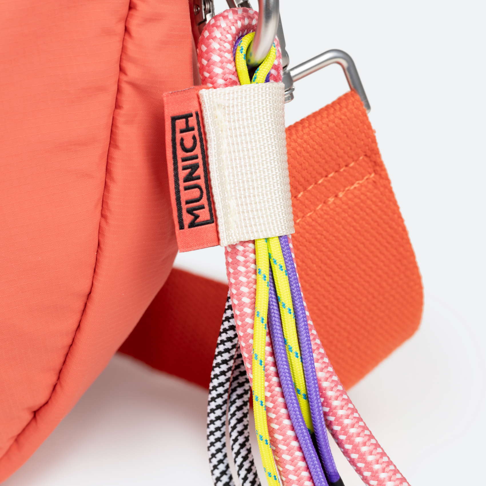 BOLSO DEEP RECYCLED CROSSBODY BAGUETTE C/CORAL