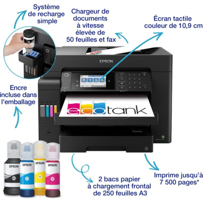 Imprimante jet d'encre EPSON EcoTank ET-16605